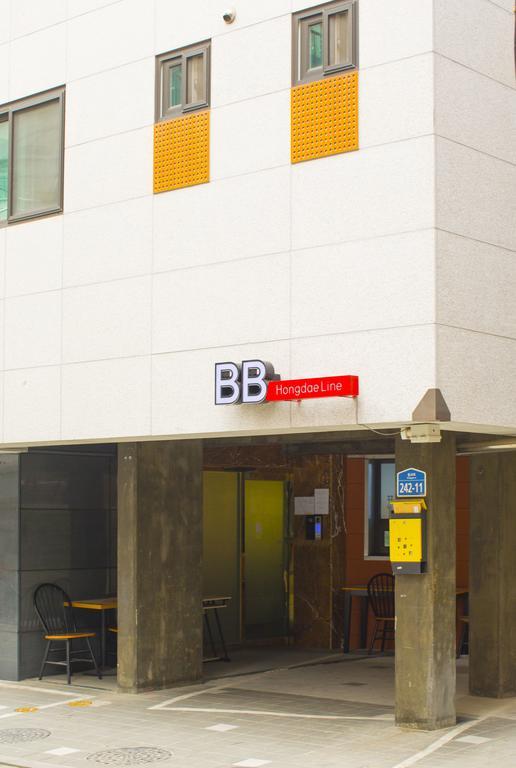 BB Hongdae Line Hostel Seoul Ngoại thất bức ảnh